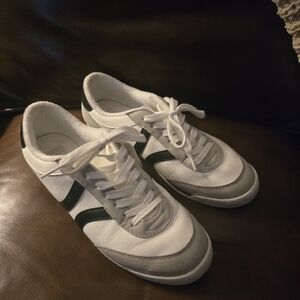 White and Black Sneakers